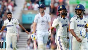 Oval Test: ಎರಡನೇ ದಿನ ಬಿತ್ತು 15 ವಿಕೆಟ್‌: ಭಾರತ 52 ರನ್‌ ಮುನ್ನಡೆ