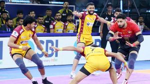 Pro Kabaddi: ಎಲಿಮಿನೇಟರ್‌ನಲ್ಲಿ ಬುಲ್ಸ್‌ಗೆ ಸೋಲು: ತೆಲುಗುಗೆ ಜಯ 