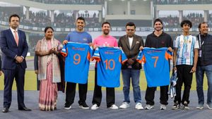 ಭಾರತಕ್ಕೆ ಮತ್ತೆ ಮೆಸ್ಸಿ ಭೇಟಿ: ಜೆರ್ಸಿ ಉಡುಗೊರೆ ನೀಡಿದ ಐಸಿಸಿ ಅಧ್ಯಕ್ಷ ಜಯ್ ಶಾ 