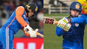 ವೈಭವ್ ಸೂರ್ಯವಂಶಿ ಅಬ್ಬರದ ಶತಕ: ಅಭಿಷೇಕ್ ಶರ್ಮಾ ಅಬ್ಬರ