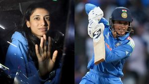 ಮದುವೆ ರದ್ದಾದ ಬಳಿಕ ಇದೇ ಮೊದಲ ಬಾರಿಗೆ ಕಾಣಿಸಿಕೊಂಡ ಸ್ಮೃತಿ