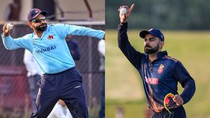 ವಿಜಯ್ ಹಜಾರೆ ಟ್ರೋಫಿಯ 3ನೇ ಪಂದ್ಯದಿಂದ ರೋಹಿತ್-ವಿರಾಟ್ ಹೊರಗುಳಿದಿದ್ದೇಕೆ? ಇಲ್ಲಿದೆ ಅಸಲಿ ಕಾರಣ!