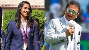 ಜೆಮಿಮಾ ರೊಡ್ರಿಗಸ್‌ಗೆ ಸ್ಮರಣೀಯ ಉಡುಗೊರೆ ನೀಡಿದ ಗವಾಸ್ಕರ್ 