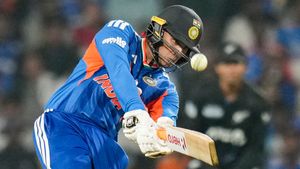 IND vs NZ 1st T20: ಅಭಿಷೇಕ್‌ ಶರ್ಮಾ ಸ್ಫೋಟಕ ಬ್ಯಾಟಿಂಗ್‌: ರಿಂಕು ಸಿಂಗ್ ಅಬ್ಬರ