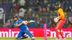 ಅಭಿಷೇಕ್‌ ಶರ್ಮಾ, ಹಾರ್ದಿಕ್ ಪಾಂಡ್ಯ ಅರ್ಧಶತಕ