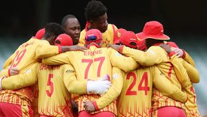 ಟಿ 20 ವಿಶ್ವಕಪ್‌ 2026: ಬಲಿಷ್ಠ ಆಸ್ಟ್ರೇಲಿಯಾಗೆ ಮಣ್ಣು ಮುಕ್ಕಿಸಿ ಭರ್ಜರಿ ಗೆಲುವು ಸಾಧಿಸಿದ ಜಿಂಬಾಬ್ವೆ