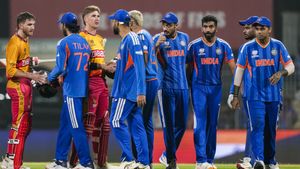 ಜಿಂಬಾಬ್ವೆ ಮಣಿಸಿದ ಭಾರತ: ಸೆಮಿಫೈನಲ್ ಆಸೆ ಜೀವಂತ