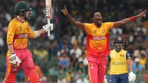 ಲಂಕಾ ಮಣಿಸಿದ ಜಿಂಬಾಬ್ವೆಗೆ ಅಗ್ರಸ್ಥಾನ 