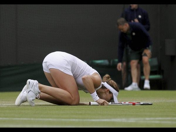 ಸೆರೆನಾ ಸೋಲಿಸಿದ ಸಂಭ್ರಮದಲ್ಲಿ ಕಿಸ್