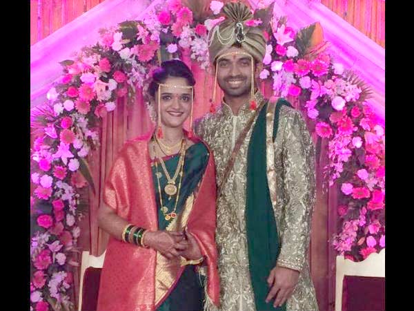  ರಹಾನೆ ಮದುವೆ ಮತ್ತೊಂದು ಚಿತ್ರ