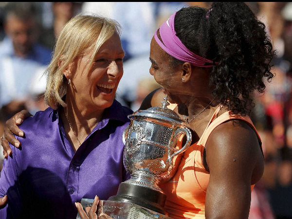 ಮಾರ್ಟಿನಾ ಜೊತೆ ಸೆರೆನಾ