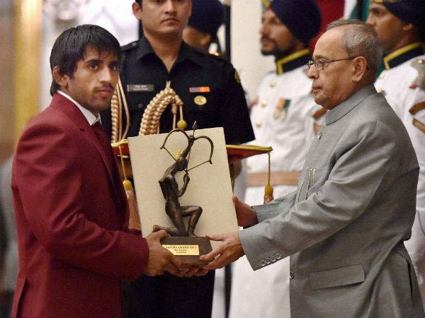 2015 ರಲ್ಲಿ ಅರ್ಜುನ ಪ್ರಶಸ್ತಿ ಪಡೆದ ವಿಜೇತರು