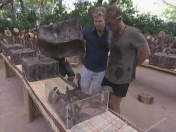 Warne bitten by Anaconda