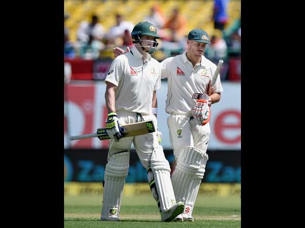 ವಾರ್ನರ್-ಸ್ಮಿತ್ ಮಾತುಕತೆ 