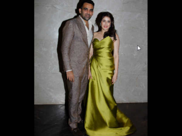 ಮಿಂಚಿದ ಜಹೀರ್-ಸಾಗರಿಕಾ ಜೋಡಿ 