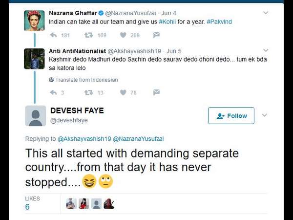 ಕೊಹ್ಲಿಯನ್ನು ಹೊಗಳಿದ ಪಾಕಿಸ್ತಾನಿ