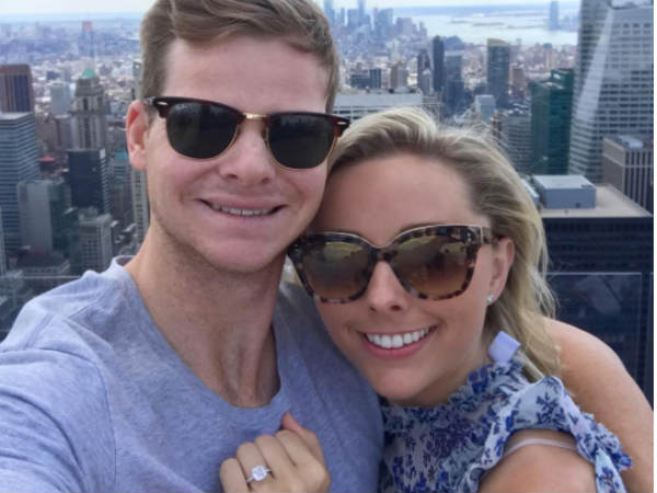 Steve Smith Gets Engaged To Long-Time Girlfriend Dani Willis In New York Steve Smith Gets Engaged To Long-Time Girlfriend Dani Willis In New York