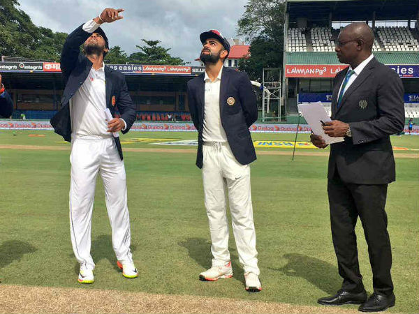 India vs Sri Lanka Live Score, 2nd Test, Day 1: Shikhar Dhawan departs for 35; India 56/1 India vs Sri Lanka Live Score, 2nd Test, Day 1: Shikhar Dhawan departs for 35; India 56/1