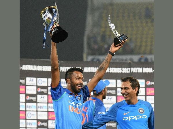 ಹಾರ್ದಿಕ್ ಪಾಂಡ್ಯ ಸರಣಿ ಶ್ರೇಷ್ಠ