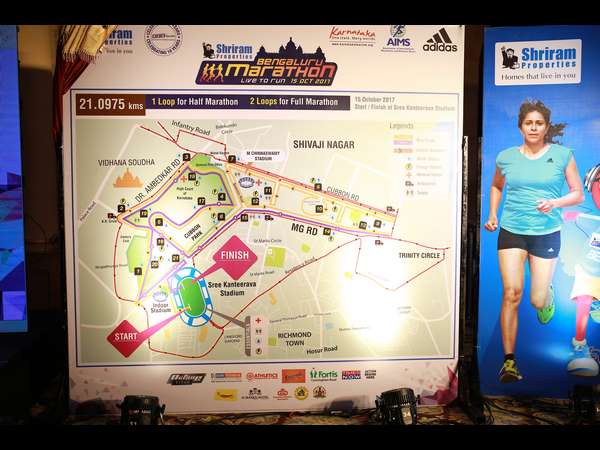 Bengaluru is all set for the 4th edition marathon 15th Oct 2017