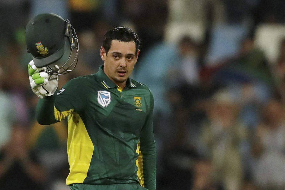 De Kock ruled out for rest of the odi series