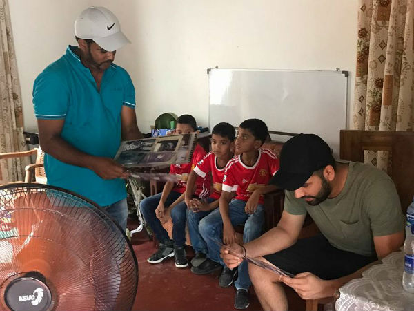 ಅಭಿಮಾನಿಗಾಗಿ ಟಿಶರ್ಟ್‌