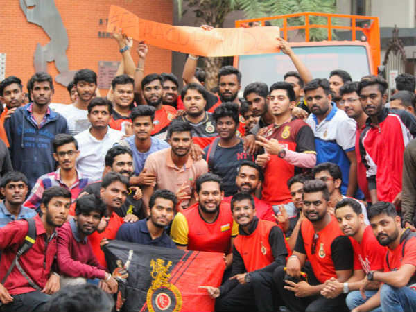 IPL 2018 : RCB fans meetup Bengaluru IPL 2018 : RCB fans meetup Bengaluru