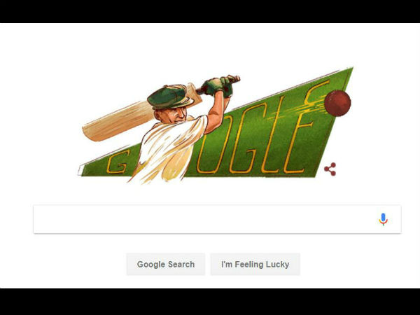 Google dedicates doodle to Sir Don Bradman on his 110th birth anniversary 
