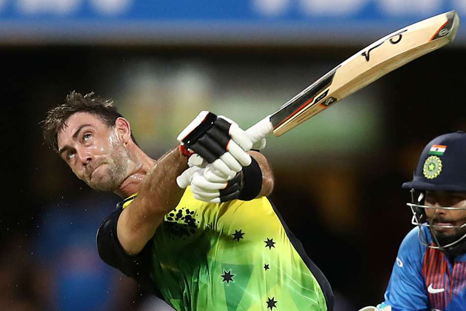 WATCH: Maxwell hits Spidercam with sliced shot in Australia-India T20 WATCH: Maxwell hits Spidercam with sliced shot in Australia-India T20