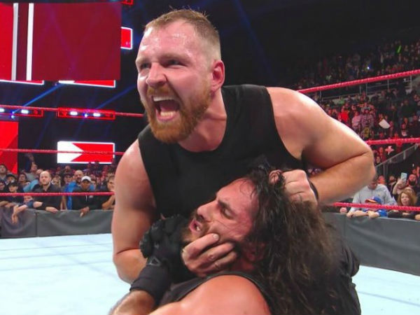 ಆ್ಯಂಬ್ರೋಸ್-ರೋಲಿನ್ಸ್ ಹೊಡೆದಾಟ