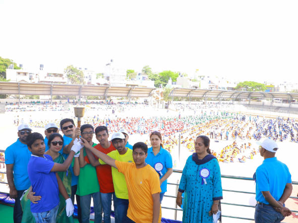 Yelahanka : Narayana Group of Institution sports day 