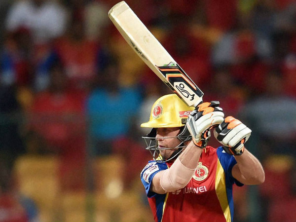 AB de Villiers played for the Royal Challengers Bangalore