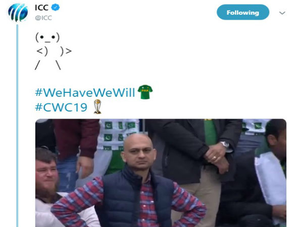 Pakistan fan was trolled