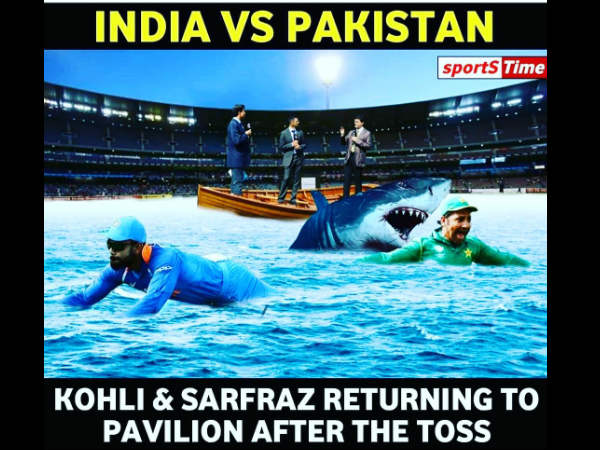 ಪಾಕ್ ವಿರುದ್ಧದ ಪಂದ್ಯಕ್ಕೆ ಮಳೆ ಅಡ್ಡಿ 