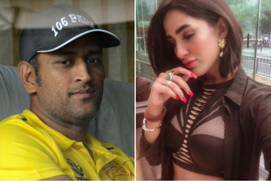 When MS Dhonis kind gesture melted Pakistani actress Mathiras heart When MS Dhonis kind gesture melted Pakistani actress Mathiras heart