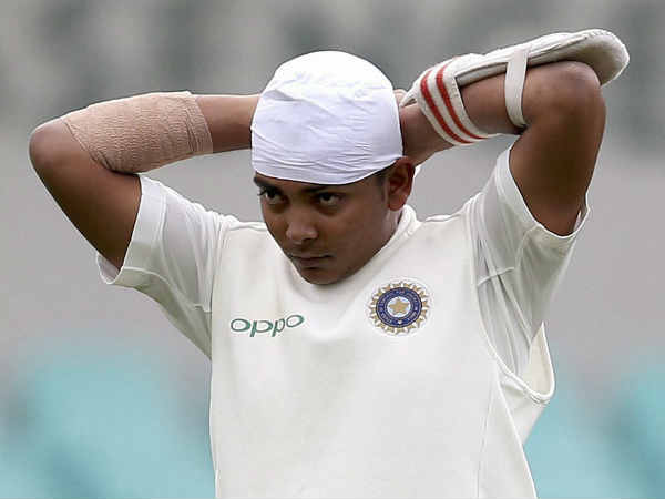 ಪೃಥ್ವಿ ಶಾ ಟೆಸ್ಟ್‌ ಕ್ರಿಕೆಟ್‌ ಸಾಧನೆ