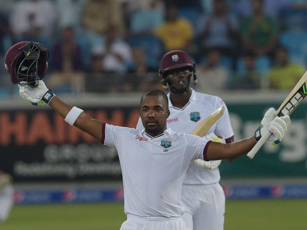 ಶಮರ್ ಬ್ರೂಕ್ಸ್ ಅರ್ಧ ಶತಕ