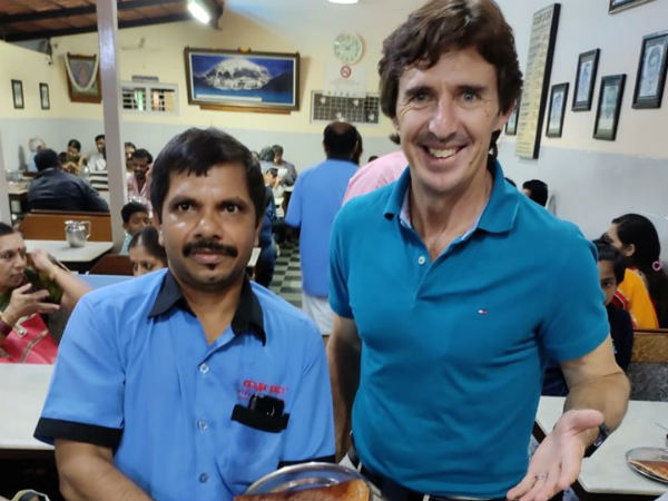 ದೋಸೆ ರುಚಿಗೆ ಮಾರುಹೋದ ಬ್ರಾಡ್ ಹಾಗ್