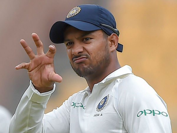 1. ಮಯಾಂಕ್‌ ಅಗರ್ವಾಲ್‌ (ಓಪನರ್‌)