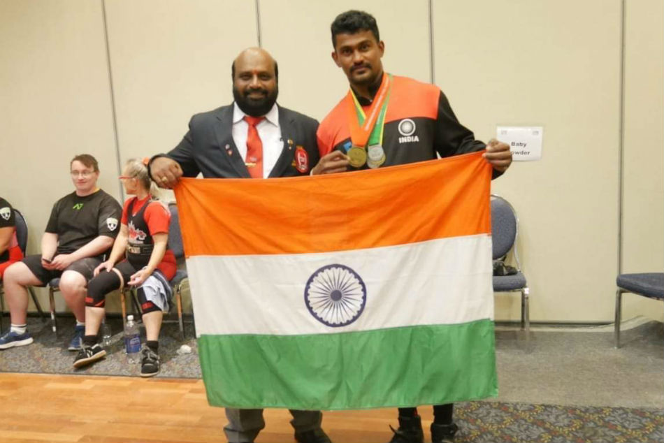 Vishwanath Of Kundapur Set New Record Of Powerlifting In Commonwealth Championship