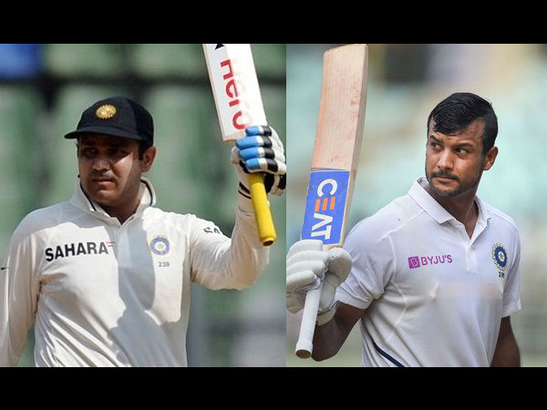 ಸೆಹ್ವಾಗ್, ರೋಹಿತ್ ಸಾಲಿಗೆ ಮಯಾಂಕ್ ಸೆಹ್ವಾಗ್, ರೋಹಿತ್ ಸಾಲಿಗೆ ಮಯಾಂಕ್