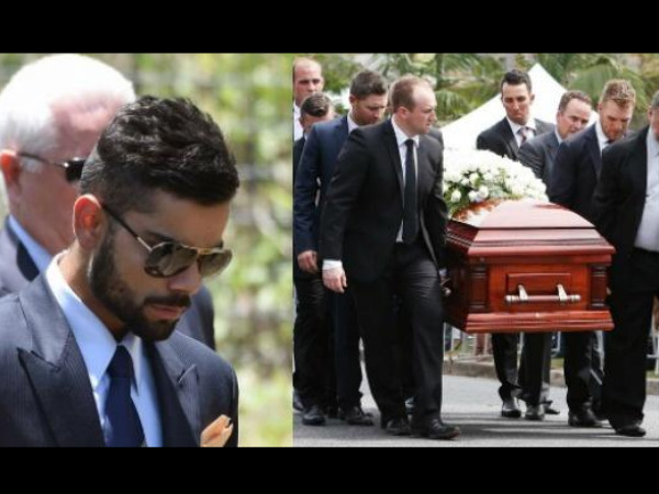 ಅಂತಿಮಕ್ರಿಯೆಯಲ್ಲಿ ಪಾಲ್ಗೊಂಡಿದ್ದ ವಿರಾಟ್ ಕೊಹ್ಲಿ