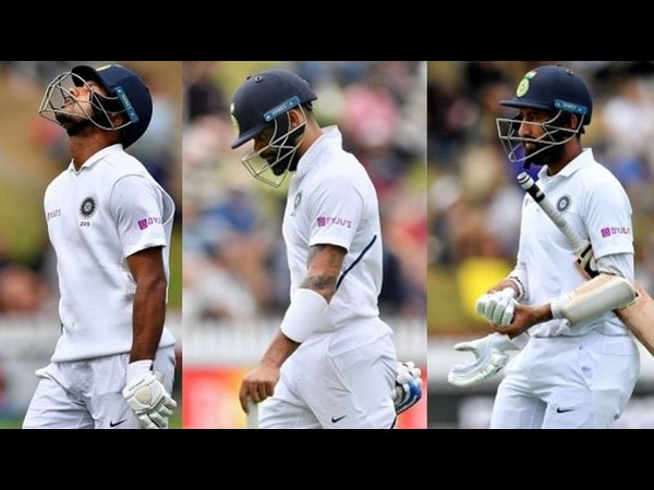 ಪರದಾಡಿದ ಪೂಜಾರ, ವಿರಾಟ್ ಕೊಹ್ಲಿ 