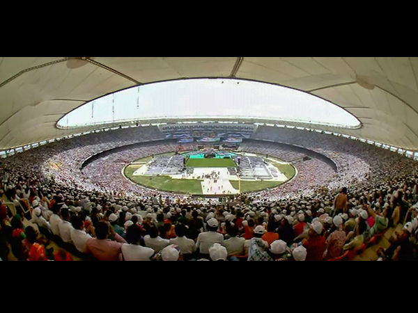 ಬದಲಾದ ಮೊಟೆರಾ ಕ್ರೀಡಾಂಗಣ ಬದಲಾದ ಮೊಟೆರಾ ಕ್ರೀಡಾಂಗಣ