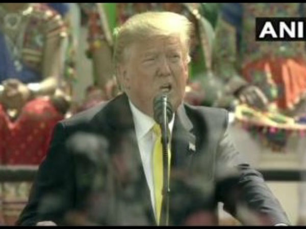 ಟ್ರಂಪ್ ಭಾಷಣ ಟ್ರಂಪ್ ಭಾಷಣ