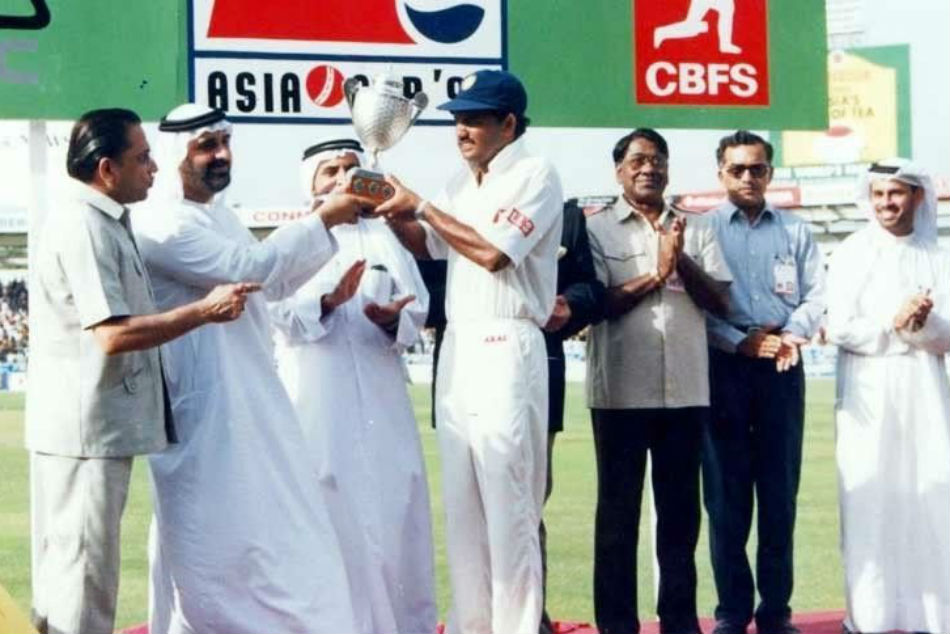 Invincible Mohammad Azharuddin Guided India To Fourth Consecutive Asia Cup Title Invincible Mohammad Azharuddin Guided India To Fourth Consecutive Asia Cup Title