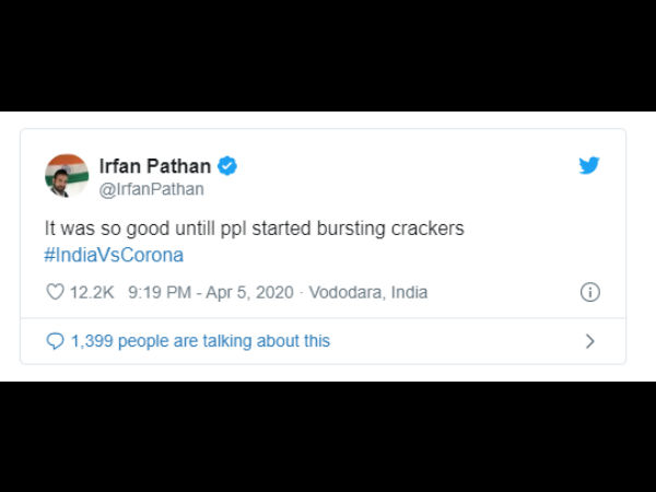 ಇರ್ಫಾನ್ ಪಠಾಣ್ ಅಸಮಾಧಾನ