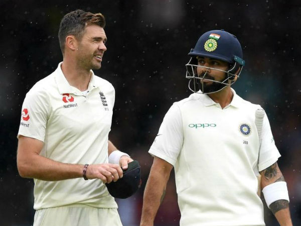 ಇಂಗ್ಲೆಂಡ್ ವೇಗಿ ಜೇಮ್ಸ್ ಆಂಡರ್ಸನ್- 8 ಬಾರಿ ಔಟ್