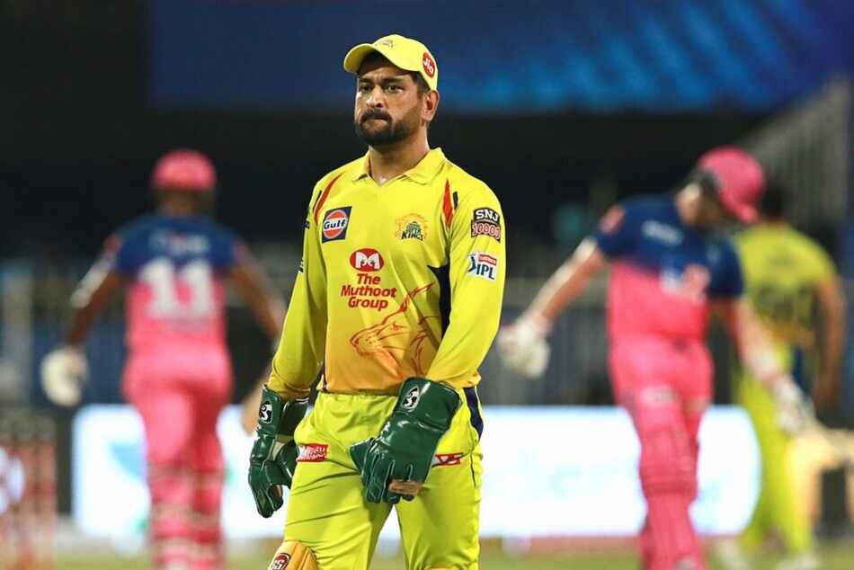 IPL 2020: CSK vs RR, MS Dhoni again argued with the umpire IPL 2020: CSK vs RR, MS Dhoni again argued with the umpire