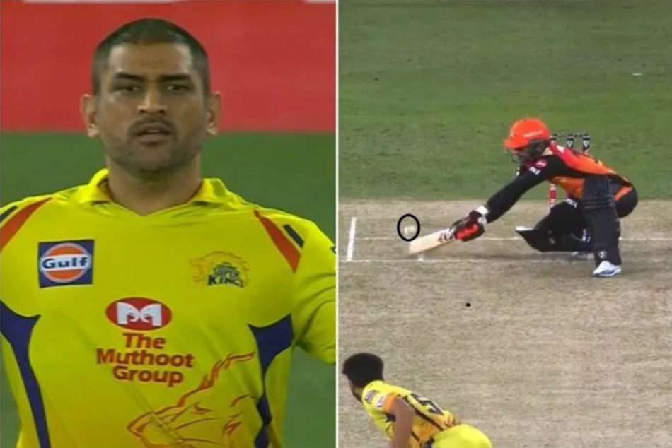 IPL 2020: Umpire withdraws wide call after MS Dhonis reaction IPL 2020: Umpire withdraws wide call after MS Dhonis reaction